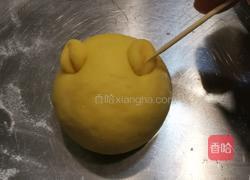 南瓜小熊豆沙包的做法图解7