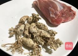 金蝉花炖健子肉（3人份）的做法图解1