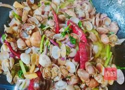 炒花蛤的做法图解7