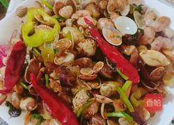 炒花蛤的做法图解8