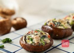 香菇酿的做法图解4