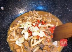 海鲜菇焖鸡的做法图解9