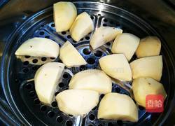 秋葵土豆泥的做法图解3