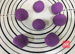 莲蓉紫薯糕的做法图解4