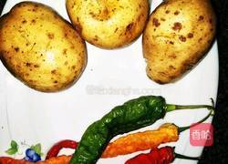 香辣鱿鱼烤土豆泥的做法图解2