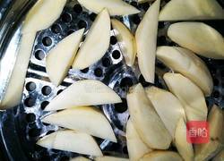 香辣鱿鱼烤土豆泥的做法图解3