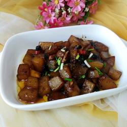 豆瓣酱炒凉粉的做法[图]