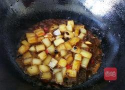 豆瓣酱炒凉粉的做法图解4
