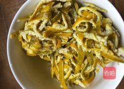 腌咸菜。江西余干腌橘子皮的做法图解3