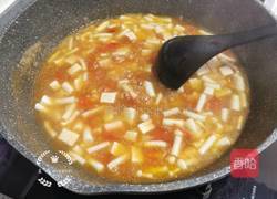 西红柿白玉菇豆腐汤的做法图解9