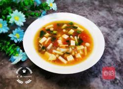 西红柿白玉菇豆腐汤的做法图解11