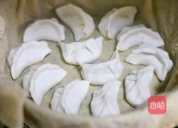 水晶韭菜鸡蛋饺子的做法图解16