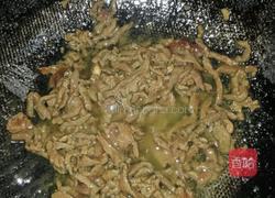 耗油青椒牛肉丝的做法图解4