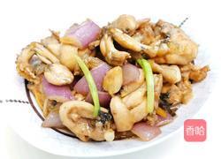 洋葱炒青蛙的做法图解10