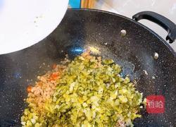 酸芥菜炒肉末的做法图解6