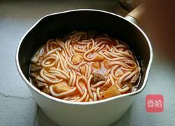 香辣牛肉丸子QQ面的做法图解9