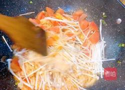 西红柿与金针菇的做法图解7