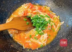 西红柿与金针菇的做法图解8