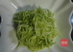 麻酱西葫芦丝的做法图解5