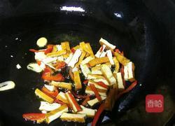韭菜炒豆干的做法图解4