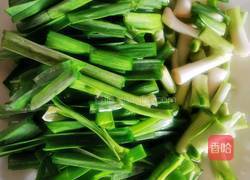 蒜苗慈菇(高阶)的做法图解3