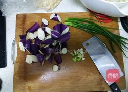 茄子肉糜焖面的做法图解3