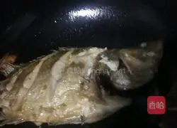 Illustration of braised mandarin fish 3