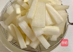 陈醋酸辣萝卜的做法图解2