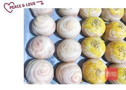 马卡龙蛋黄酥的做法图解2