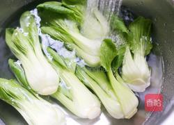 香菇油菜的做法图解4