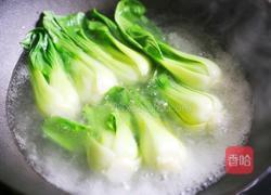 香菇油菜的做法图解5
