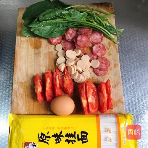 准备以下食材