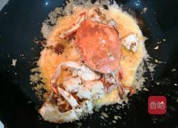 咸蛋黄焗梭子蟹的做法图解15