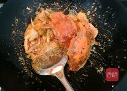 咸蛋黄焗梭子蟹的做法图解16