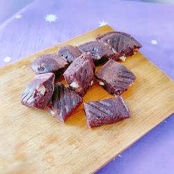 鲜虾紫薯煎饼的做法[图]