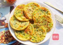 香煎南瓜丝鸡蛋饼的做法图解15