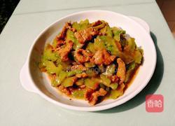 苦瓜炒肉片的做法图解14