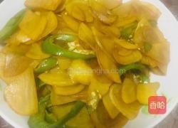 醋溜土豆片的做法图解6