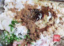 鱼泥鲜肉排的做法图解2
