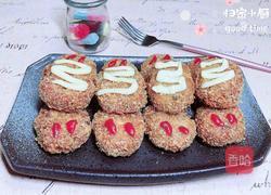 鱼泥鲜肉排的做法图解11