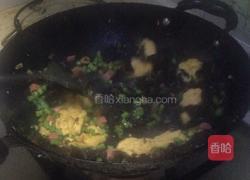 豇豆末鸡蛋木耳炒火腿肠的做法图解7