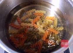 牛肉虾仁芦笋意面的做法图解8
