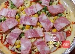 菠蘿蝦仁披薩的做法圖解13