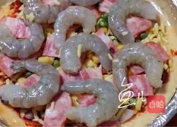 菠萝虾仁披萨的做法图解14