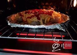 菠萝虾仁披萨的做法图解18