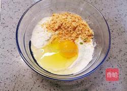虾皮鸡蛋饼的做法图解3