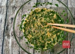 韭菜虾皮鸡蛋卷的做法图解7