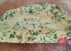 韭菜虾皮鸡蛋卷的做法图解12