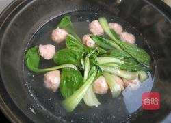 虾滑油菜汤的做法图解9