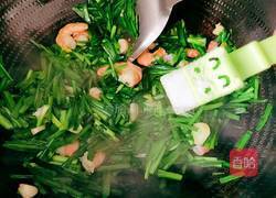 虾仁炒韭菜的做法图解11